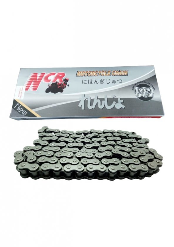 MOTOSİKLET ZİNCİR O-RİNGLİ 520H 120L NCR PULSAR-CHOPPER-CBR 250
