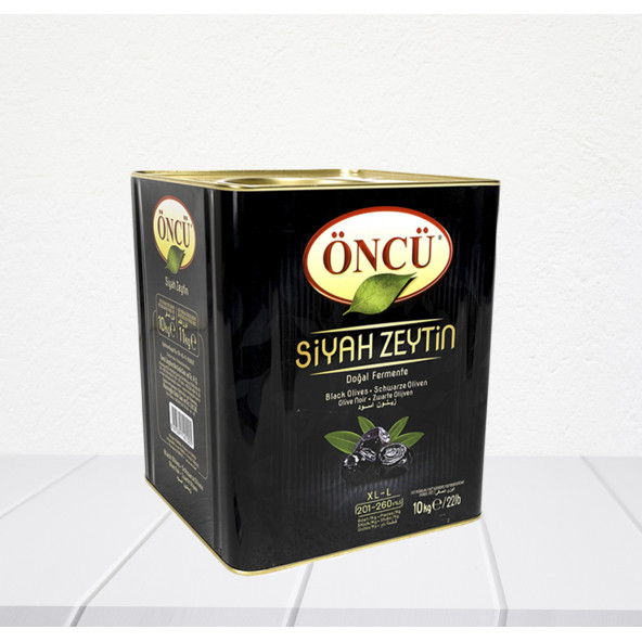 Öncü 10 kg Siyah Yağlı Zeytin XL-L(201-260) 1 adet