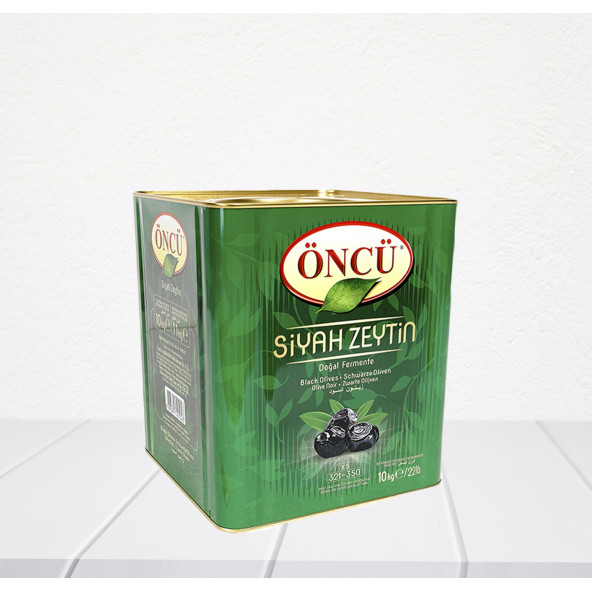 Öncü 10 kg Siyah Yağlı Zeytin XS(321-350) 1 adet