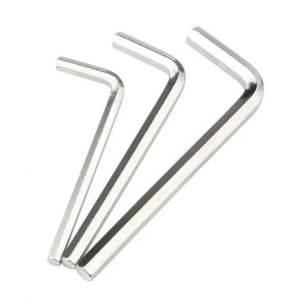 Allen Anahtar Seti 3 Parça Alyan Anahtar Set 3lü - 3