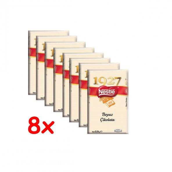 Nestle Professional Beyaz Kuvertür 2.5 Kg. 8li (1 koli)