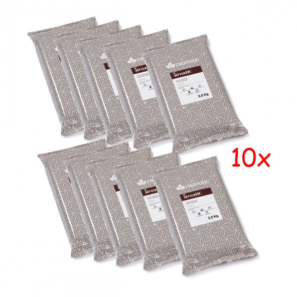 Callebaut Chocovic Bitter Konfiseri Blok 2.5 Kg 10lu (ILD-58)