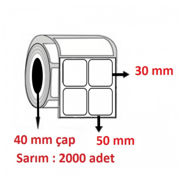 PP OPAK 50X30 2 Lİ ( 2000 Li )