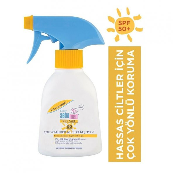 Sebamed Baby Çok Yönlü Koruyucu Güneş Spreyi SPF50 200 ml