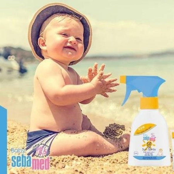 Sebamed Baby Çok Yönlü Koruyucu Güneş Spreyi SPF50 200 ml - 3