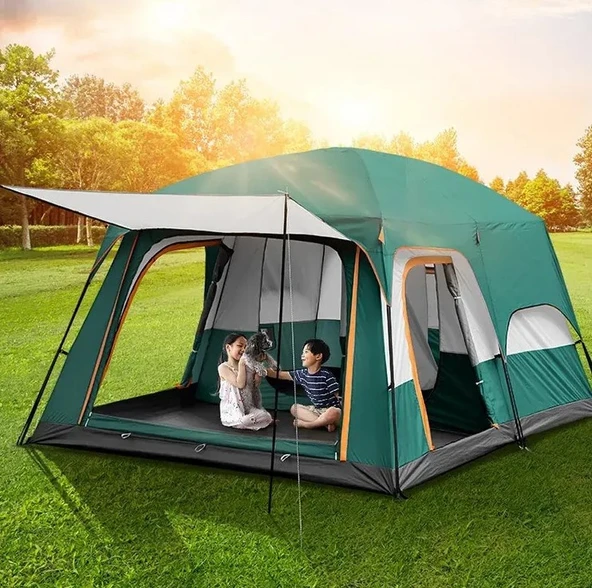 EFSANE KAMP - Medium Kamp Çadırı 1 Oda + 1 Salon - 10 Kişilik - Resim 2