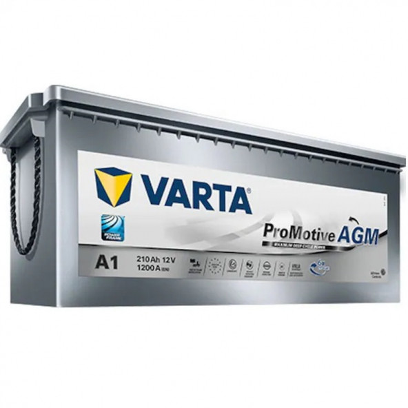 Varta Promotive AGM Marin Akü 12v 210 Ah A1 1200 A(EN) - 2