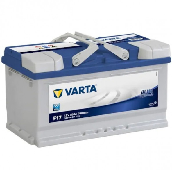 Varta Blue Dynamic F17 12 V 80 Ah 740 CCA Akü