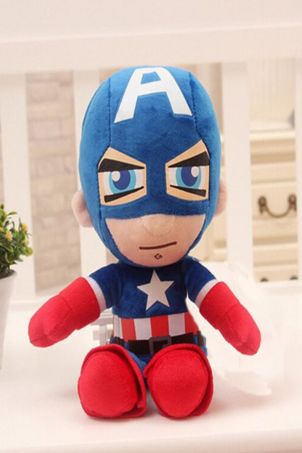 Kaptan Amerika Peluş Oyuncak 25 cm - 2