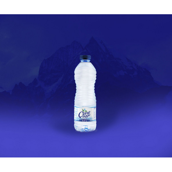 ÇENESUYU Doğal Kaynak Suyu 0,5 lt. Pet Şişe (12'li Paket)