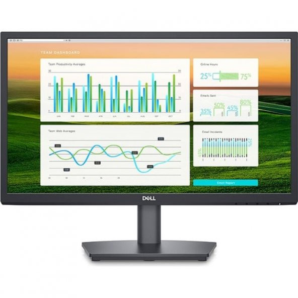 Dell 21.5" E2222HS 1920x1080 5MS 60Hz DP-HDMI-VGA +VESA +SPEAKER Multimedya Monitör