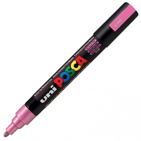 UNI POSCA SU BAZLI MARKOR PEMBE 1 LI (PC-1MR) - 2