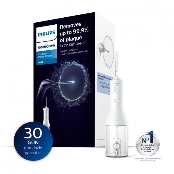Philips Şarjlı Diş Arası Temizleyicisi Power Flosser 2000