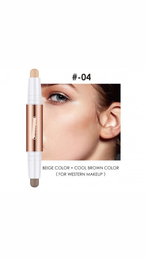 Hzl Contour Stick Kontür Kalemi 2li Çift Taraflı - Resim 4