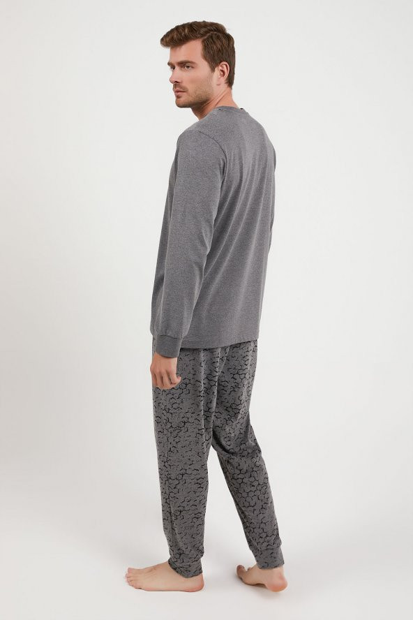 Arnetta Erkek Uzun Kol Pijama Takım 2312 - 4