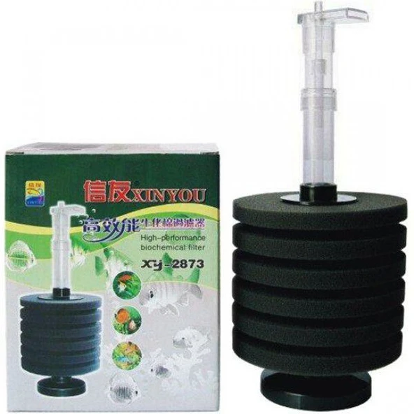 Xinyou XY-2873 Biyolojik Süngerli Havalı Üretim İç Filtre (Ağırlıklı) 11,3x10 cm. ürün görseli 1