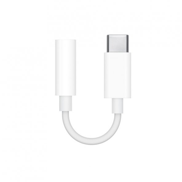 Apple Type-C to 3.5 mm Kulaklık Dönüştürücü Jakı Adaptörü MU7E2ZM/A Apple Türkiye Garantili - 2