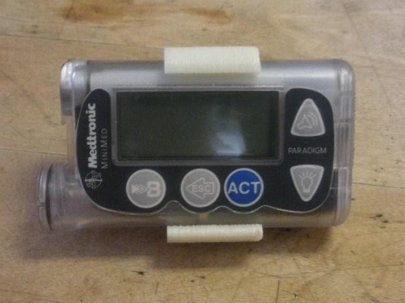 Medtronic Minimed Insülin Pompası Klipsi Plastik Aparat