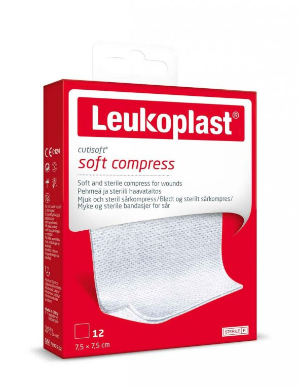 Cutisoft Soft Compress 7,5cm x 7,5cm Non Woven Yara Örtüsü