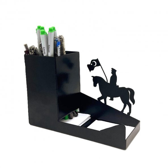 19 MAYIS TEMALI ATATÜRK KALEMLİK SİYAH - 4