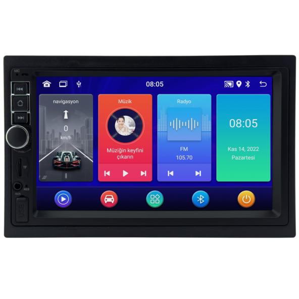 Nissan X-Trail Android Multimedya Sistemi (2002-2013) CRV-4001X