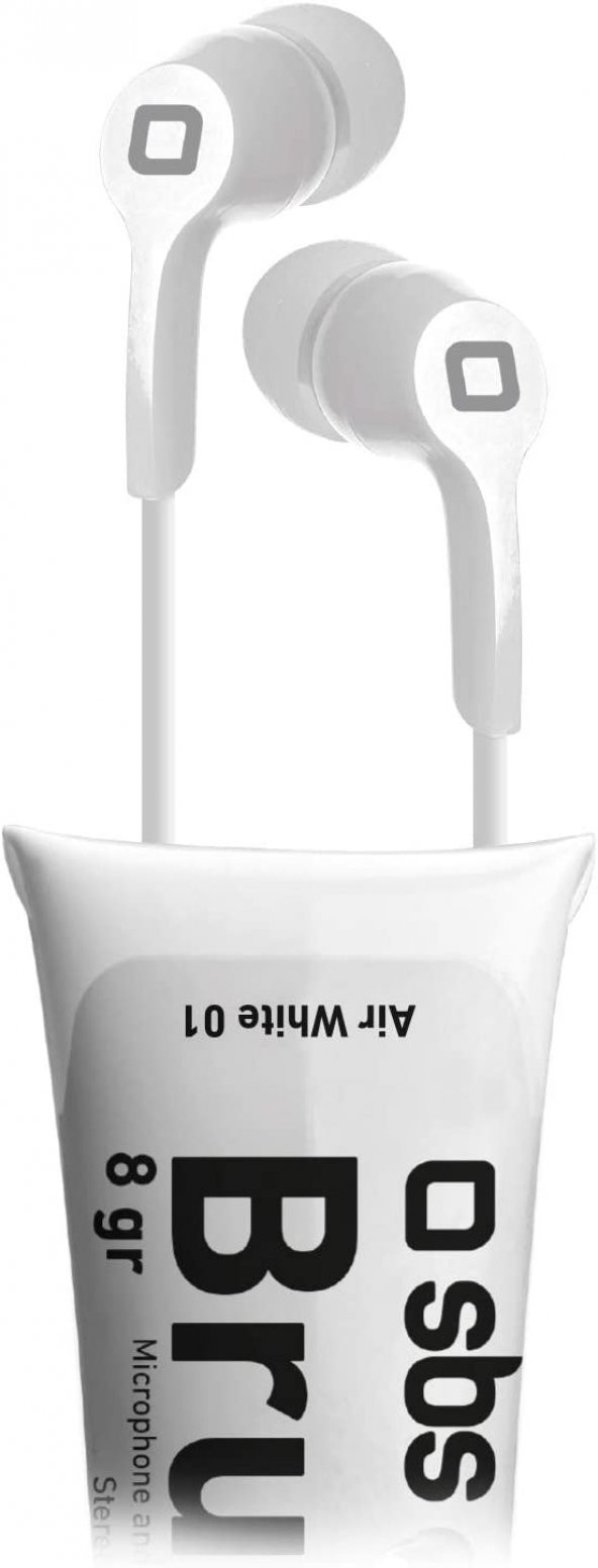 Sbs 61244 Teearpaıntw Brush 3,5 Mm JackLı Mikrofonlu Kulaklık Beyaz - 2