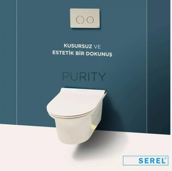 Serel Purity Asma Klozet Kapak Hariç PR10ADS110H - 4