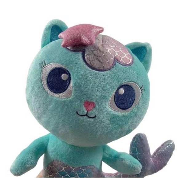 Gabby Dollhouse Mercat İthal Oyuncak Peluş 25 CM - 3