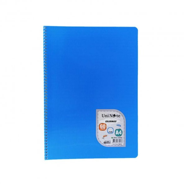 Çınar A4 Colormaxi Spiralli Defter Plastik Kapak Çizgili 60 Yaprak 1 Adet - 2