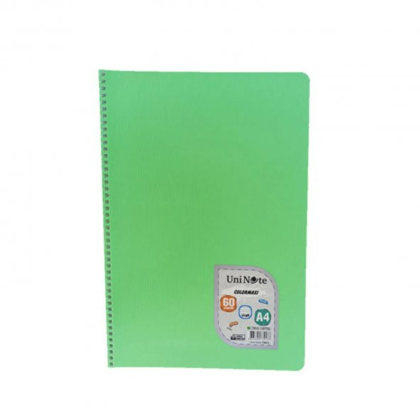 Çınar A4 Colormaxi Spiralli Defter Plastik Kapak Çizgili 60 Yaprak 1 Adet - 3