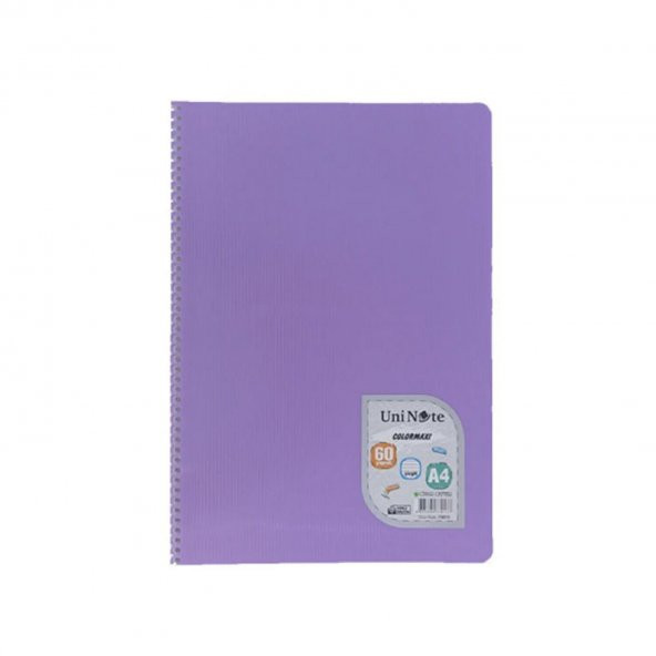 Çınar A4 Colormaxi Spiralli Defter Plastik Kapak Çizgili 60 Yaprak 1 Adet - 4