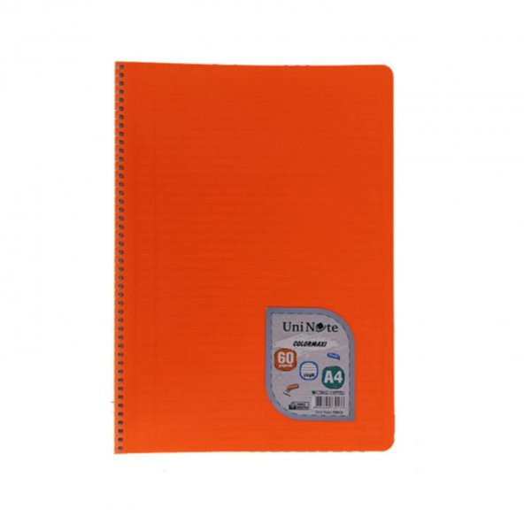 Çınar A4 Colormaxi Spiralli Defter Plastik Kapak Çizgili 60 Yaprak 1 Adet - 7