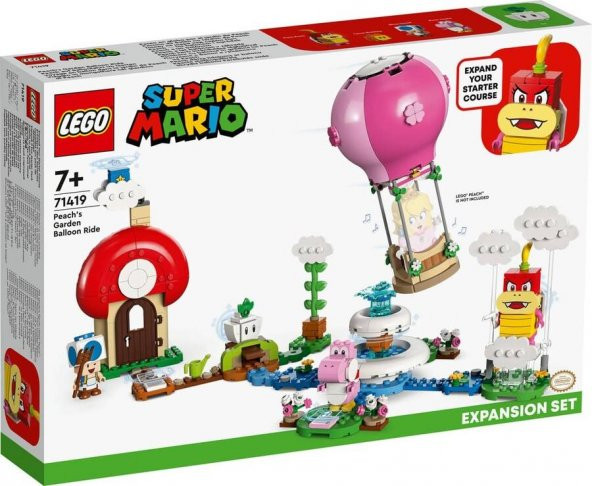 LEGO Super Mario 71419 Peachs Garden Balloon Ride