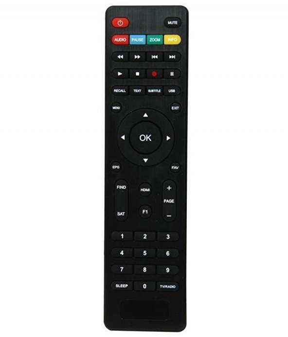 Amstrad MD-19500 Hd Pvr Kasalı Uydu Kumandası