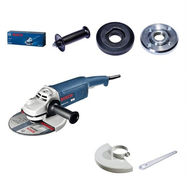 BOSCH GWS 2200-230 H 230 MM  BÜYÜK TAŞLAMA 2200 W