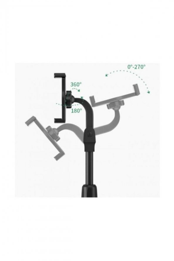 Masa Üstü Teleskopik Telefon Tutucu Ayarlanabilir Telefon Tutacağı Telefon Standı Şarj Standı - 5