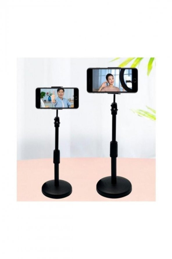 Masa Üstü Teleskopik Telefon Tutucu Ayarlanabilir Telefon Tutacağı Telefon Standı Şarj Standı - 6