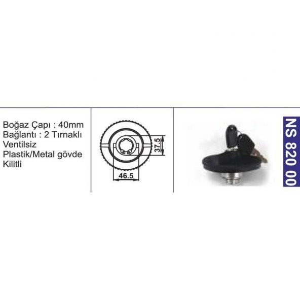 Depo Kapağı Kilitli Bmc.Tm30-Levend 1.8-2.5-L3.0 Panelvan M4C7058