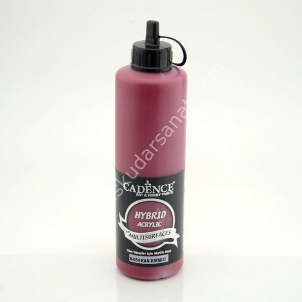 Cadence Hybrid Multisurfaces Akrilik Boya 500ml H-054 KAN KIRMIZI ürün görseli 1