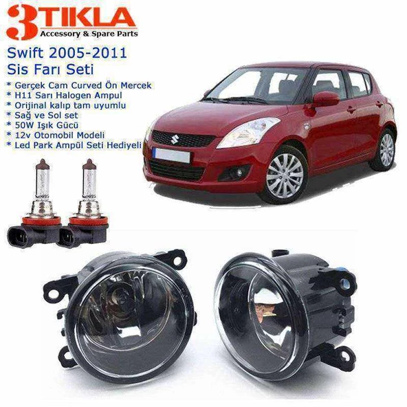 Suzuki Swift 2005-2011 Sis Farı Set  Oem:  8200074008