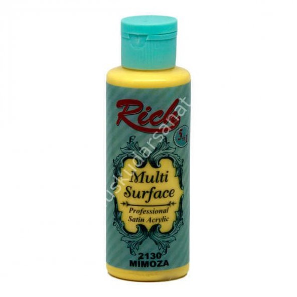Rich Multi Surface Her Yüzey İçin Akrilik Boya 130 cc. 2130 MİMOZA ürün görseli 1