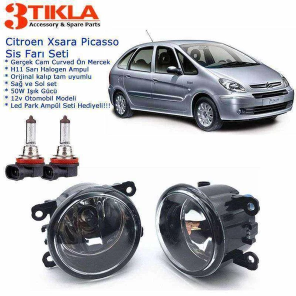 Citroen Xsara Picasso Sis Farı Set  Oem:  8200074008