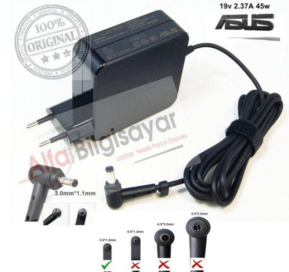 ASUS UX31E SERİSİ ULTRA SLİM  Adaptör Şarj Cihazı Orjınal Sıfır Adaptoru