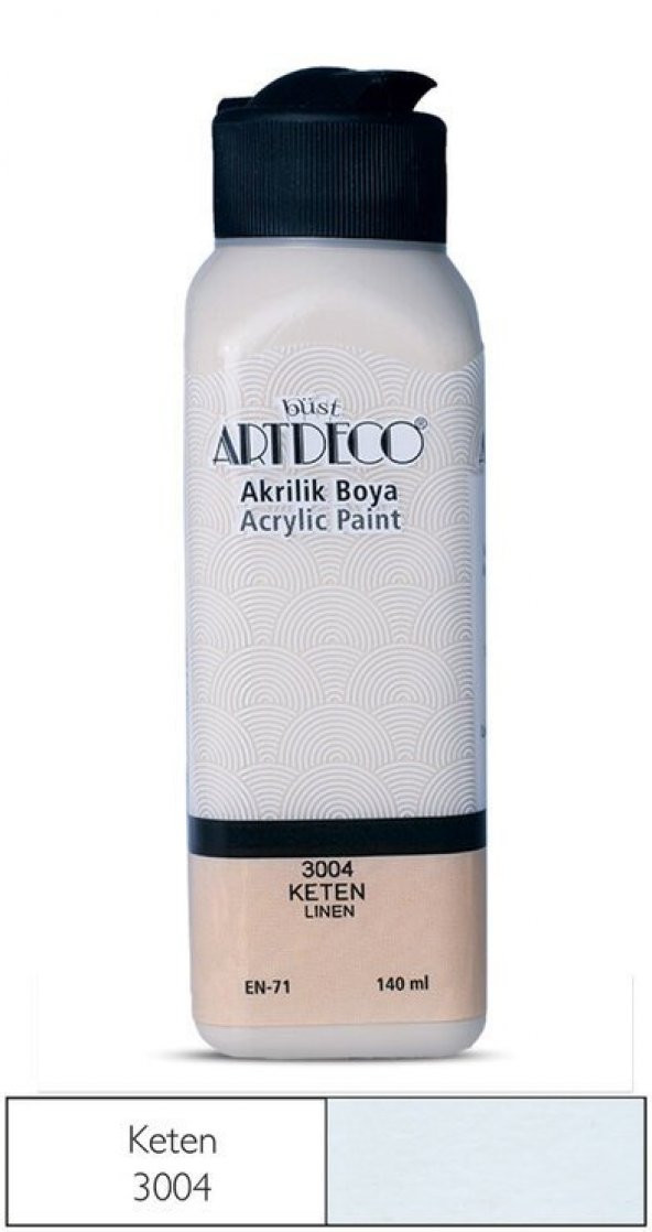 Artdeco Yeni Formül Akrilik Boya 140 ml 3004 Keten ürün görseli 1