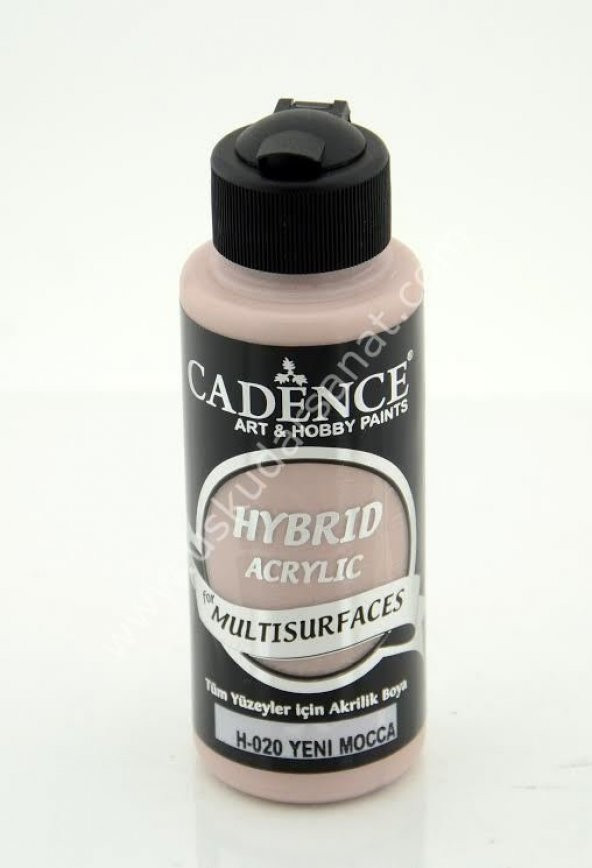 Cadence Hybrid Multisurfaces Akrilik Boya 120ml  H-020 YENİ MOCCA