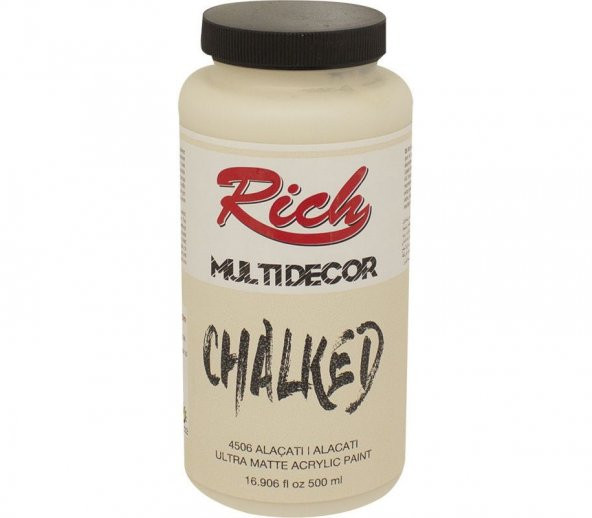 Rich Multi Decor Chalked Akrilik Boya 500ml. 4506 ALAÇATI ürün görseli 1