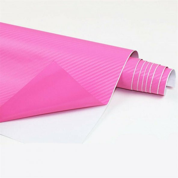 Pembe Karbon Kaplama Folyosu 127 cm x 50 cm - 3
