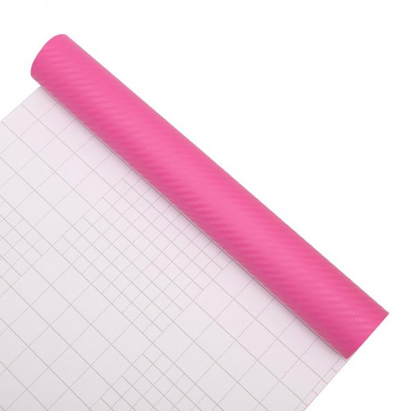 Pembe Karbon Kaplama Folyosu 127 cm x 50 cm - 6