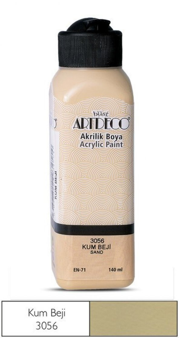 Artdeco Yeni Formül Akrilik Boya 140 ml 3056 Kum Beji