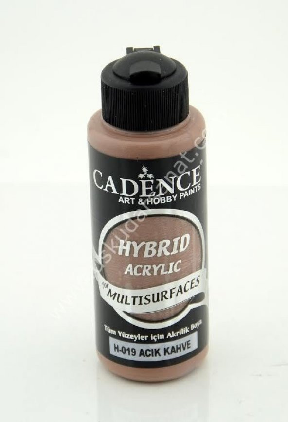 Cadence Hybrid Multisurfaces Akrilik Boya 120ml  H-019 AÇIK KAHVE